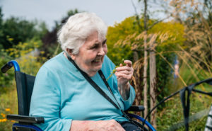 Nach und nach gehen auch einige Gruppenangebote wieder los – zum Beispiel Gymnastik mit ausreichend Abstand, Runden auf den Terrassen oder Gartenarbeit auf den Balkonen.