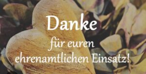 Danke Ehrenamt